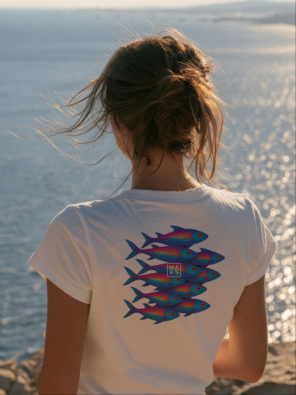 Tee-shirt SIGNATURE blanc SARDINES
