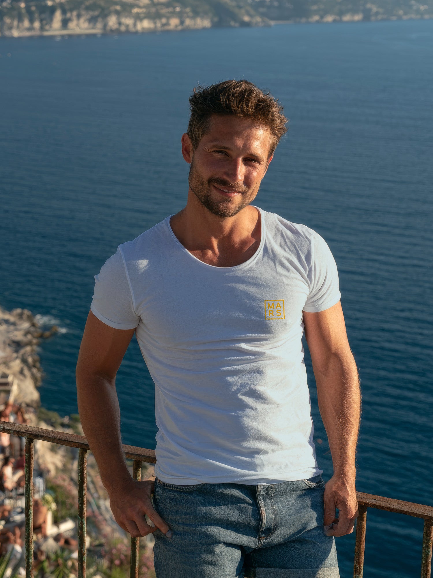 Tee-shirt SIGNATURE BLEU SARDINES