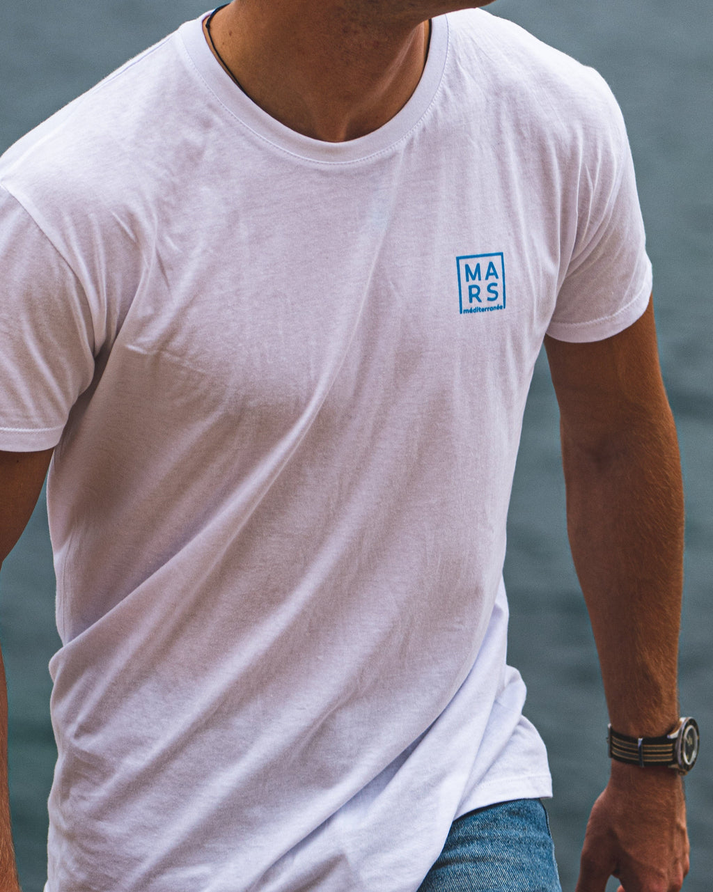 T-Shirt blanc POULPE Hommes