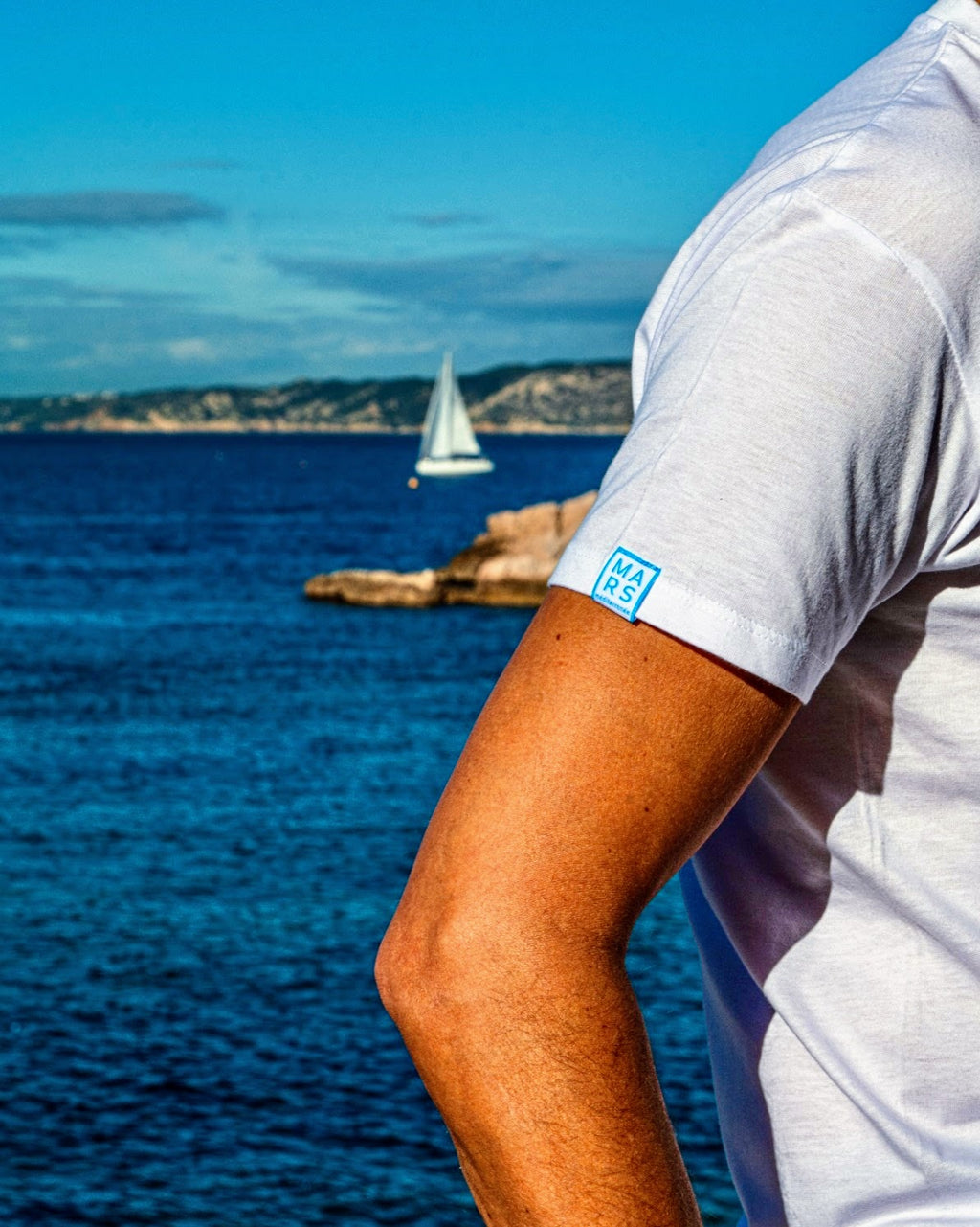 T-Shirt blanc POULPE Hommes